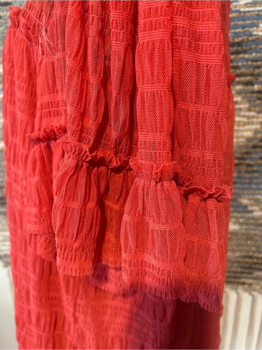 Max Studio Women’s Textured Short Sleeve Top - Picture 6 of 11